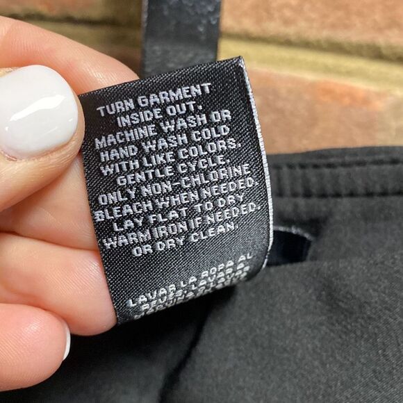 Zac & Rachel Black Slim Leg Wrinkle Resistant Dress Pant Size 8 NEW - Picture 6 of 7